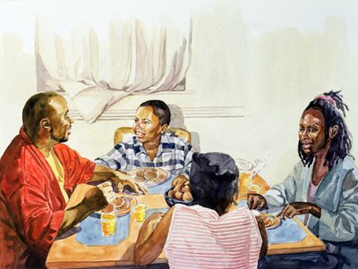 Weekend Breakfast by Colin Bootman